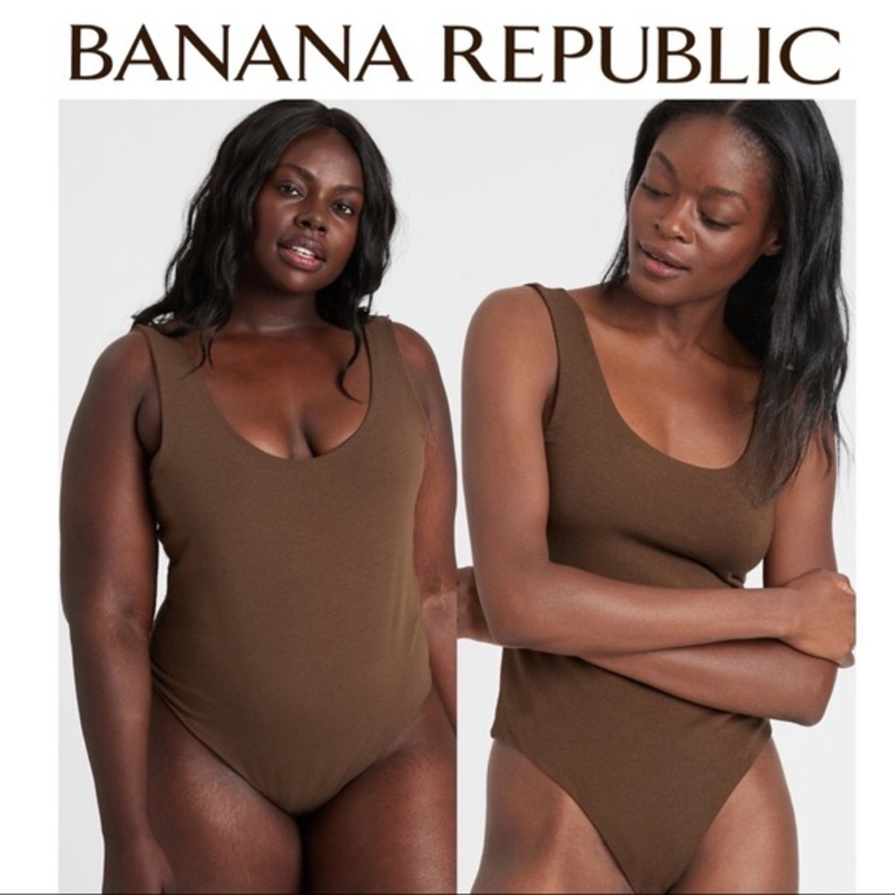 Banana Republic - Scoopneck Thong Bodysuit